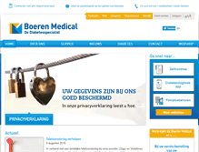 Tablet Screenshot of boerenmedical.nl